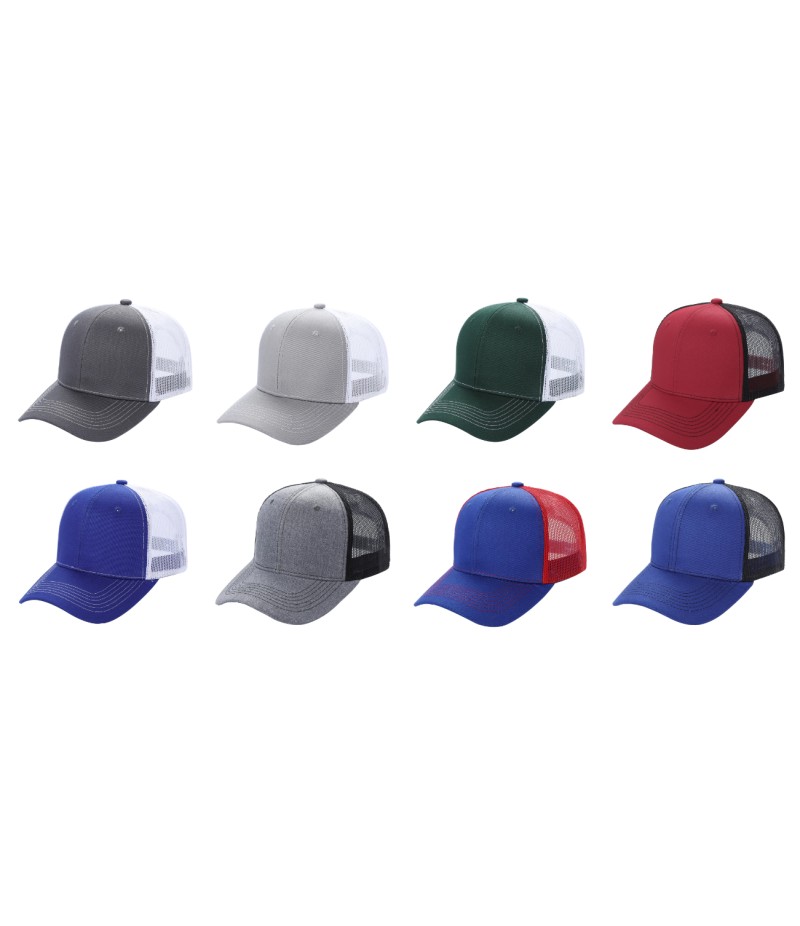 6 Panel Curve Trucker Mesh