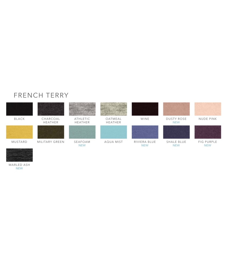 COTTON HERITAGE FRENCH TERRY CREW