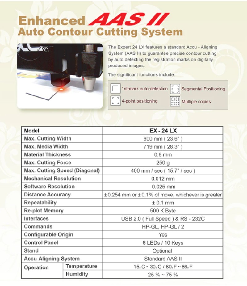 GCC Expert II 24LX Vinyl Cutter