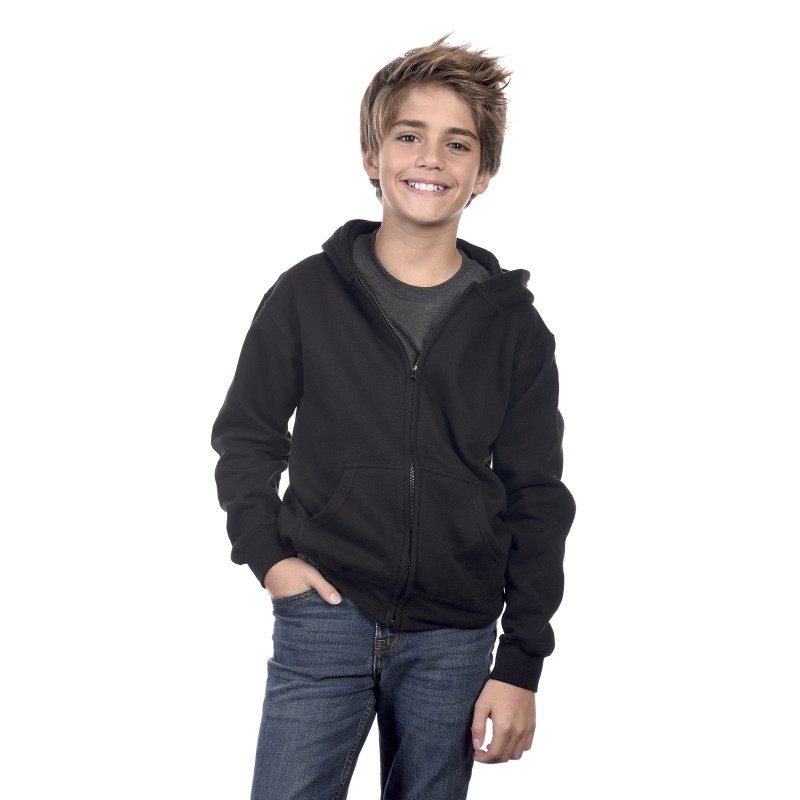 COTTON HERITAGE PREMIUM FULL-ZIP YOUTH HOODIE
